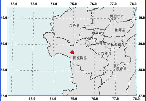 阿克陶地图图片