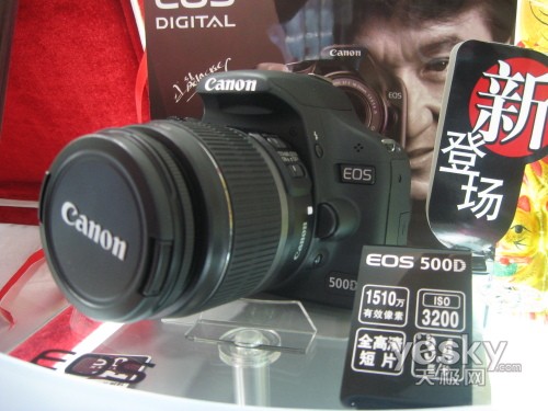 很实惠 佳能500D配18-55mm镜头套机开卖