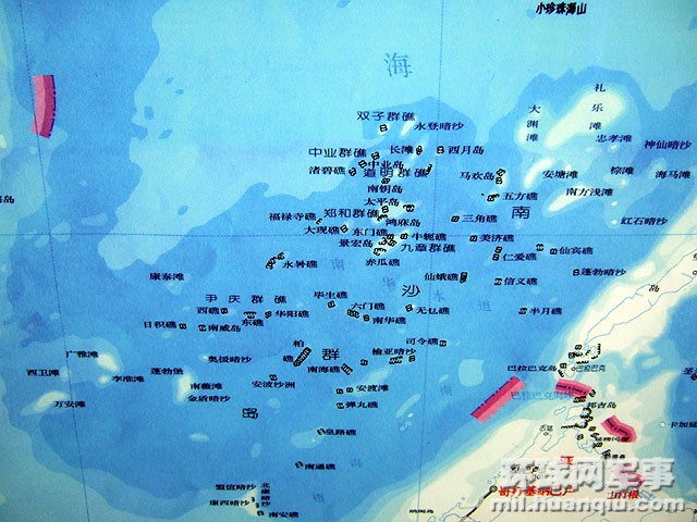 南海赤瓜礁地图图片