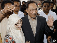 ǷԵ쵼˰߶ײ(Anwar Ibrahim)ӡ