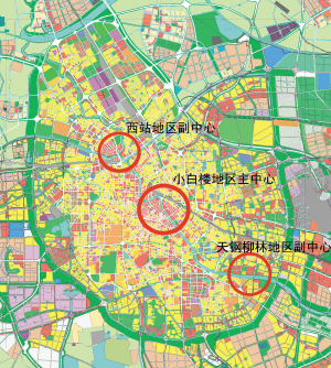 天津市区规划图图片