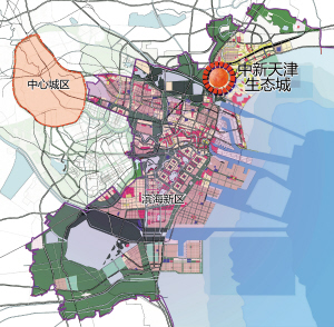 中新天津生态城规划设计方案(组图)