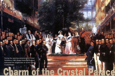 1851年世博会开幕式的油画作品
