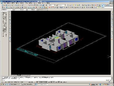 中望cad 2009平臺上的斯維爾建築的應用