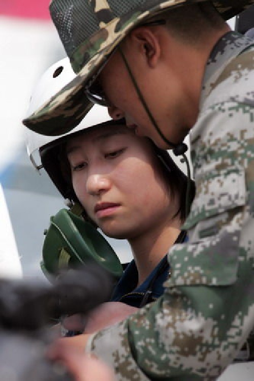 绵阳女飞行员钟芹图片