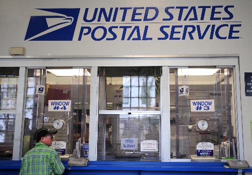 美国邮政业巨亏 数百家邮局面临关张