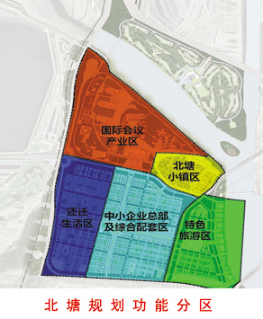 滨江北塘河规划图图片