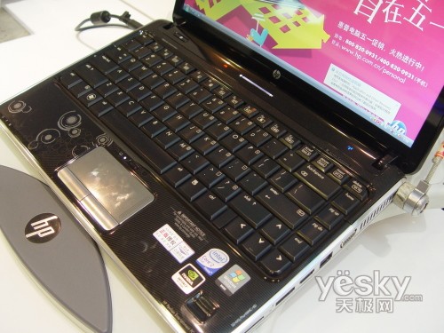 P8600+独显 惠普DV3新品时尚本到货售7700元