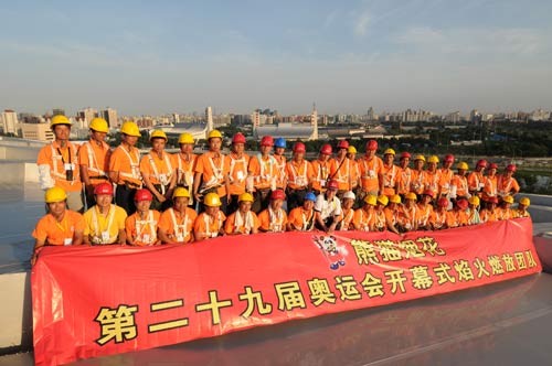 团队三分之一参加过北京奥运烟火燃放。