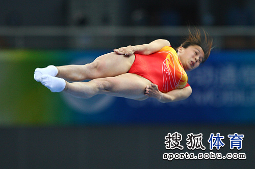 女子蹦床决赛图片