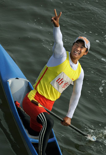中国皮划艇运动员图片