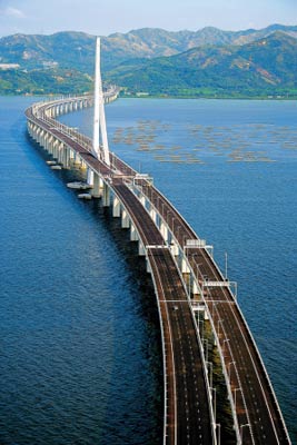 深圳珠海跨海大桥图片