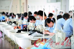 劳动力成本的上涨造成产品总成本提升。