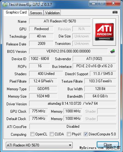 Radeon HD 5670ʵ񡢲