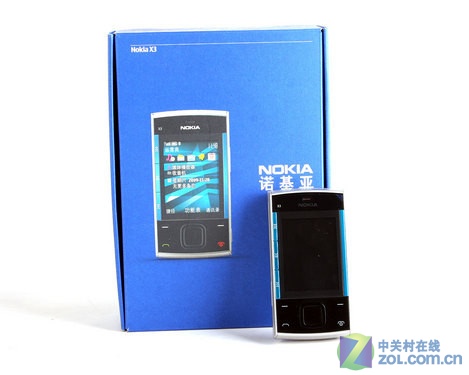 时尚音乐新品 诺基亚X3特价1400元促销 