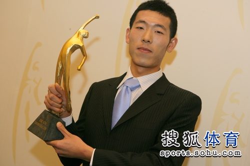 王浩获得最佳新人奖