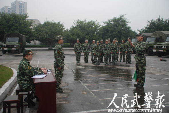 武警重慶總隊車隊11年車勤保障無事故[圖]