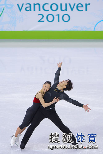 2010溫哥華冬奧會 溫哥華冬奧會花樣滑冰 花樣滑冰圖片 申雪趙宏博