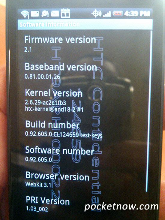 HTC Android 2.1»Incredible