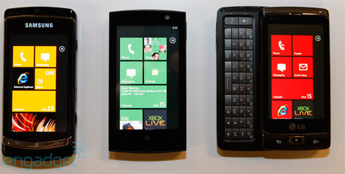 ΢չʾWindows Phone 7ֻ 