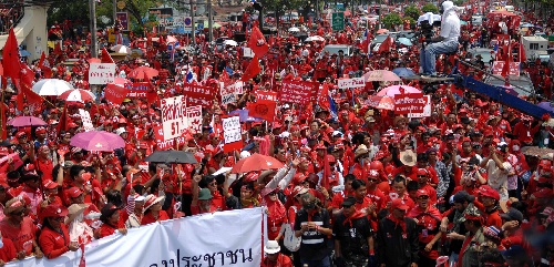红衫军泰国图片