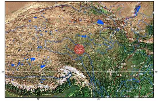 據中國地震臺網測定,北京時間2010-04-14 07:49 在青海省玉樹藏族自治