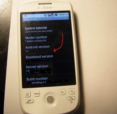 HTC G2ֻAndroid 2.2ͼع