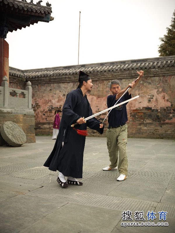 综合体育 功夫频道 传统武术(0 陈世柳,道号师行(shixing,湖北省