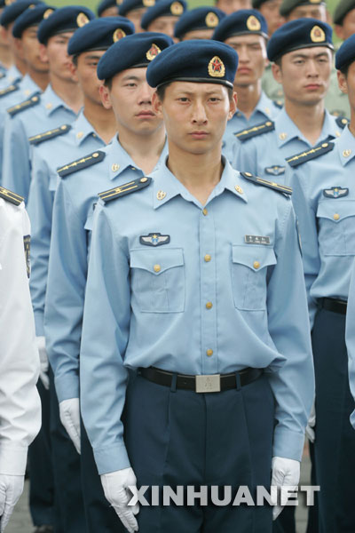 中国空军最帅军人图片图片