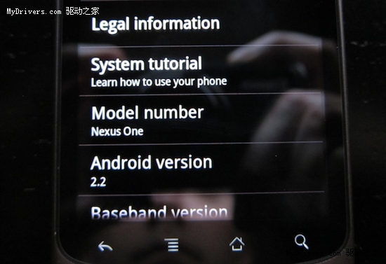 ˮ¥̨ Nexus OneAndroid 2.2