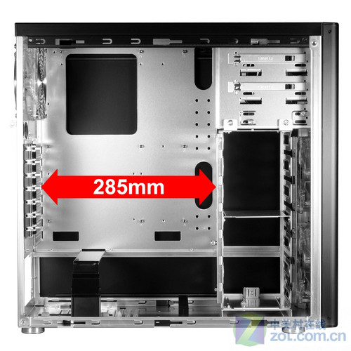蜘蛛侧透造型联力推新前置USB3.0机箱