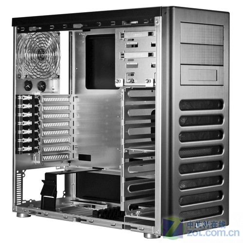 蜘蛛侧透造型联力推新前置USB3.0机箱