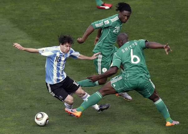 关于尼日利亚vs阿根廷的信息