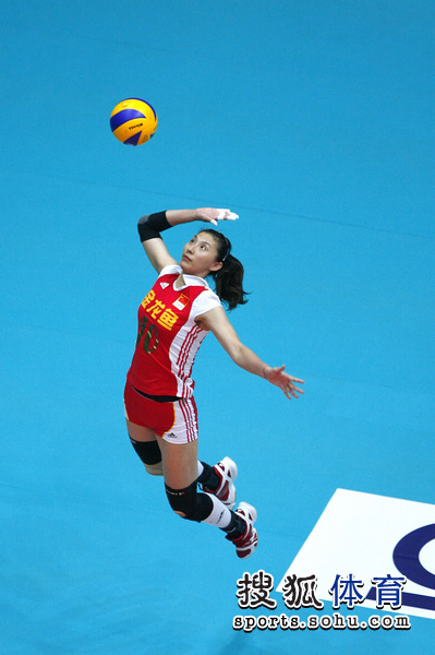 综合体育 排球 精彩图片 2010世界女排大奖赛图片 大奖赛中国开门红
