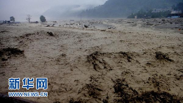 四川暴雨16人死66人失蹤汶川地震重災區受災重