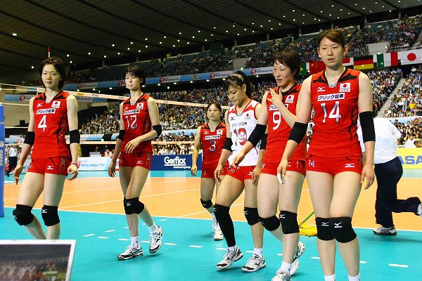 综合体育 排球 精彩图片 2010世界女排大奖赛图片 荷兰女排3-2日本