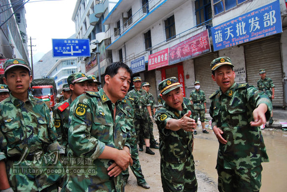 武警交通六支隊副支隊長何成太的舟曲救援日記