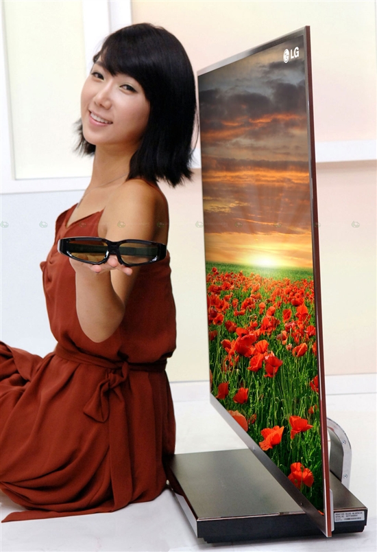 0.88cm厚 LG首款纳米工艺3D电视即将发布