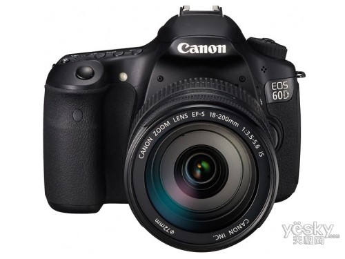 佳能中端单反旗舰耀世登场 eos 60d外观评测