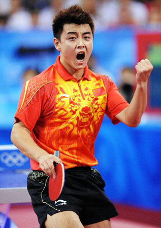 作为卫冕冠军王皓已经瞄准广州亚运会三枚金牌