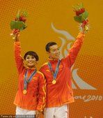 亚运体育舞蹈恰恰舞 中国选手石磊/张白羽夺冠