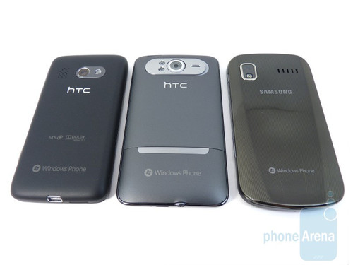 HTC HD7/Surround/三星Focus对比图赏 