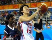 图文：广州亚运会女篮小组赛：中国VS印度
