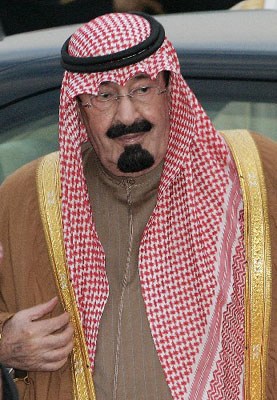 沙特国王阿卜杜拉患病 将赴美国接受治疗(图)