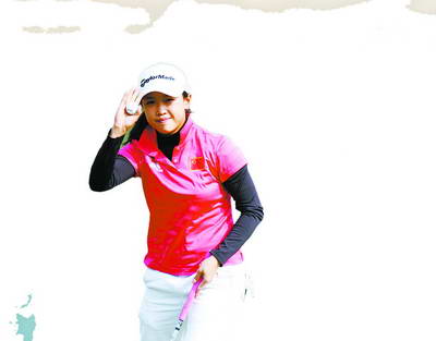 中国女子高尔夫球队队长黎佳韵