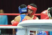 亚运拳击男子60公斤级赛 胡青4-5克里尚-维卡斯