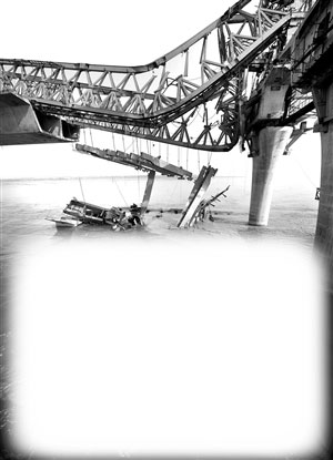 绍兴大桥倒塌事故图片
