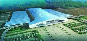 重庆西站设计效果图（草图） 
