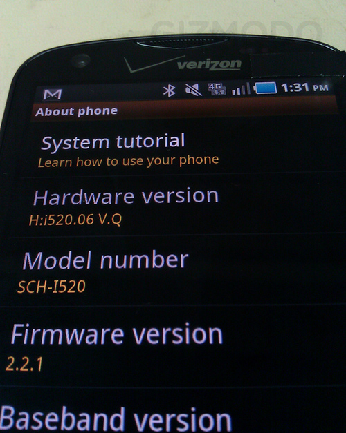 4GAndroid 2.2 I520 