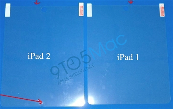 iPad 2ĻĤй¶ǰͷλ